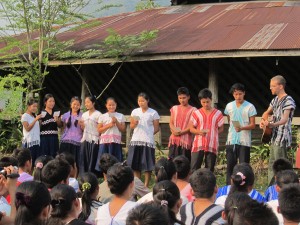 Next, the Medical Missionary students sang, "The Lord is My Shepard".